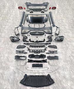 Kit de Carrocería Nuevo para <span class=keywords><strong>Mercedes</strong></span> <span class=keywords><strong>Benz</strong></span> Clase <span class=keywords><strong>E</strong></span> W212 2009-2013 a W212 LCI E63, Parachoques sin Cortes, Faros LED, Plug and Play - Product Image 2