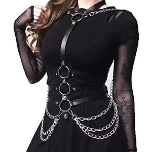Factory direct sales of leather bondage chains, openwork clothing, accessories, couple's BDSM props, performance <b>costumes</b>, and - Product Image 5
