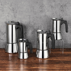 Cafetière <span class=keywords><strong>italienne</strong></span> Tenrey Percolator 2/4/6/10 tasses, cafetière expresso <span class=keywords><strong>italienne</strong></span> en acier inoxydable, cafetière moka - Product Image 2