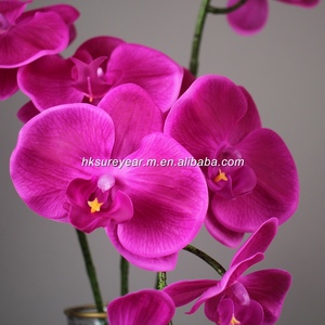 Orchidée Phalaenopsis Artificielle 92cm Effet Naturel, 9 Têtes, Tige Pliable, pour Mariage, Fête, Décoration de Table à Domicile - Product Image 5