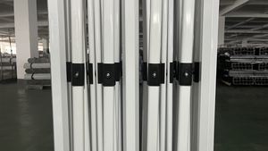 Tente pliante en acier à tube hexagonal 4x6m pour événements activité de plein air fête salon exposition publicité célébration - Product Image 5