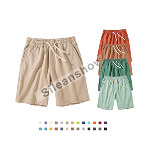 Pantalones Cortos Casuales de Verano para Hombre, Nueva Tendencia, Personalizados, Transpirables, de Poliéster/Algodón, Estampados, de Malla Elástica, Cintura Media - Product Image 5