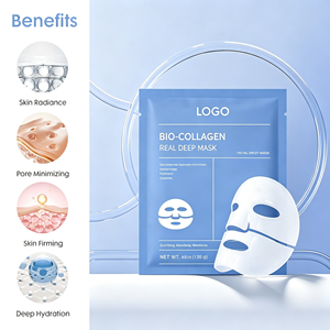 Masque profond Bio Collagène avec PDRN, collagène hydrolysé, multi-peptides, hydratation intense, raffermissement de la peau - Product Image 1