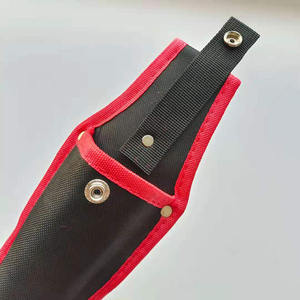 Bolsa de lona para tijeras Mountain Vine, color negro y rojo, capacidad de carga de 5 Kg, almacenamiento de herramientas para tijeras de podar, bolsa para la cintura - Product Image 2