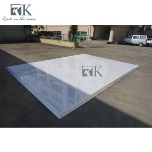 Piste de danse blanche haute brillance Carré 4ft * 4ft Plate-forme Piste de danse - Product Image 6