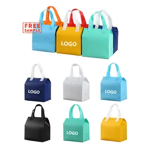 Premium Materials Cooler Bags Free Sample Various Keep Warm And Fresh Customized Non Woven Thermal Bag