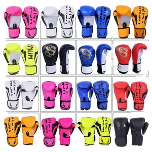 ถุงมือชกมวยแบบผูกเชือกโพลีเอสเตอร์ขนาด 8 ออนซ์ รุ่นสั่งทำพิเศษ พร้อมตะขอเกี่ยว สำหรับ MMA และการฝึกฟิตเนส ป้องกันข้อต่อของมือ เหมาะสำหรับทุกเพศ - Product Image 1