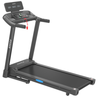 Tapis roulant pliable moderne pour la maison, machine de course électrique silencieuse, support pour tablette, équipement de fitness intérieur peu encombrant