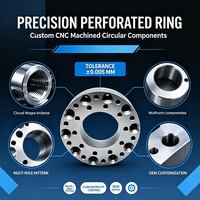 Pièces de moto usinées CNC en aluminium, acier inoxydable et titane, haute précision, livraison rapide, HUALONG.