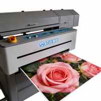 Printer UV Flatbed Baru ATUE UV9060 3 Kepala I3200-U1 dengan Tinta UV Garansi 1 Tahun untuk Pencetakan DTF Foiling Kulit Telur Flex Tube