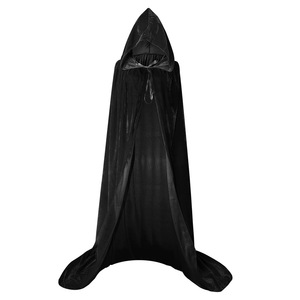 Capa Larga <span class=keywords><strong>Medieval</strong></span> para Cosplay, Disfraz de Bruja, Mago, Wicca, para Halloween, para Hombres y Mujeres Adultos, Túnica Larga para Disfraz - Product Image 4