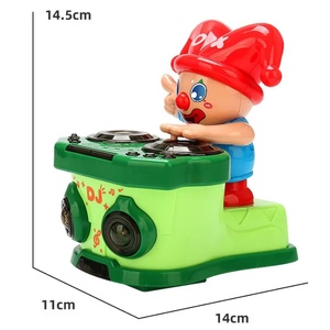 Juguete de Payaso Bailarín Dinámico con Luz Musical, Juguete de Plástico Eléctrico para Niños, Rompecabezas Divertido y Educativo - Product Image 5