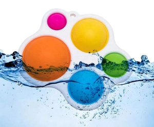 Portachiavi Antistress Simple Dimple in ABS per Bambini e Adulti, Aiuto per l'Ansia e Supporto per l'<span class=keywords><strong>Autismo</strong></span>, Giocattolo Educativo Mini per Mani, da 2 a 4 Anni - Product Image 5