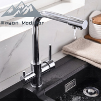 Robinet de cuisine Wayon 3-en-1 avec bec verseur d'eau filtrée intégré