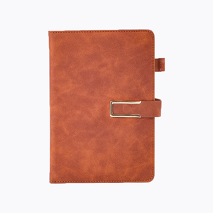 IStapromo Gifts Premium <b>A5</b> Leather Office Diary, Custom Debossed Logo, Elegant Minimalist Business Design - Product Image 3