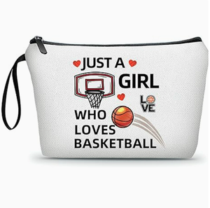 Sac de voyage multifonctionnel pour maquillage, en tissu de serviette sur le thème du baseball, avec logo personnalisé, fermeture éclair, portable - Product Image 3