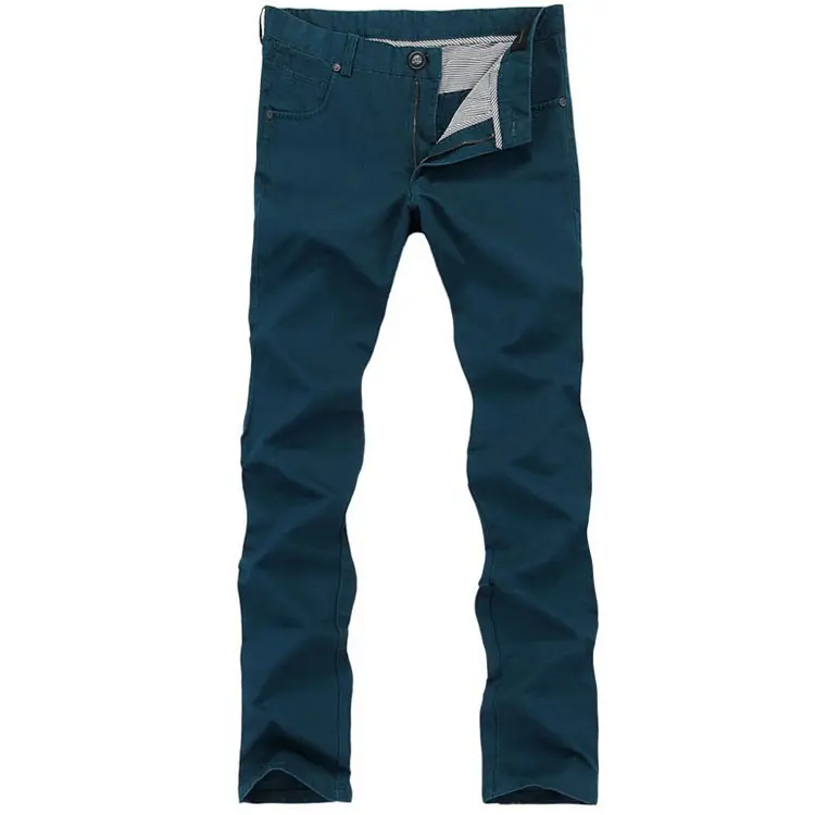 Casual Calças Personalizadas Algodão homens skinny pant projeta algodão slim calças mens chinos