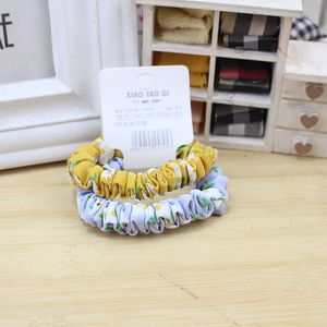 Coleteros Xiao Tao Qi de Colores Variados, 25x6cm, de Tela Elástica de Rizo para Uso Diario - Product Image 4