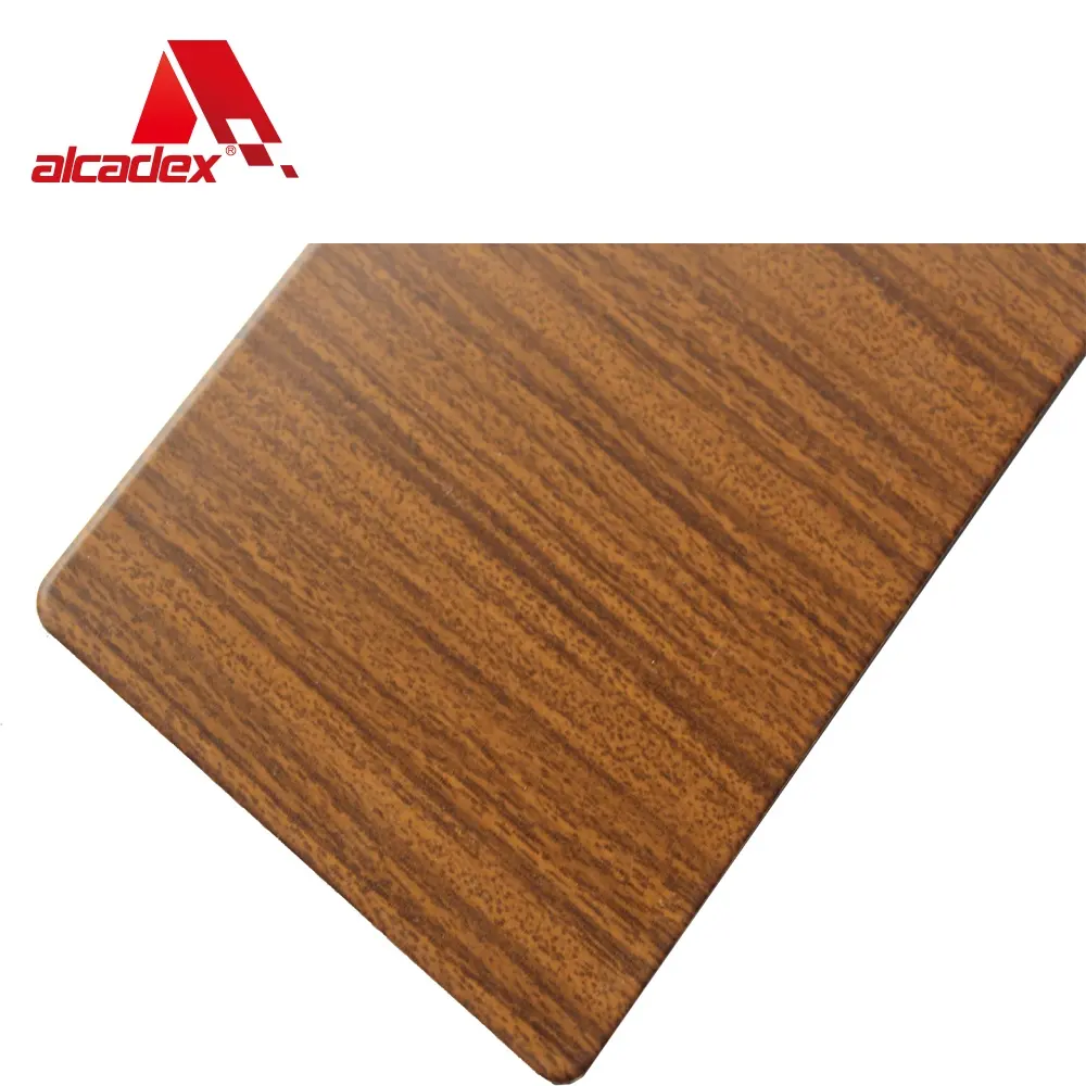 Aluminium-Verbundplatten-Dekorations verkleidung platten Außenwand ACP ACM-Platte mit lebendigem Holz muster Holz muster
