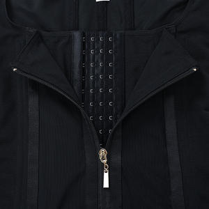 ชุดกระชับสัดส่วน CHUANGERM OEM ไซส์ใหญ่ เอวสูง ซิป สายคล้องไหล่กว้าง ควบคุมหน้าท้อง ยกกระชับสะโพก ทรงนาฬิกาทราย สำหรับผู้หญิง - Product Image 4