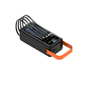 Caricabatterie Portatile 30000mAh, Power Bank Solare per Telefoni Cellulari, Doppia USB, Grado <span class=keywords><strong>A</strong></span>, Ricarica Rapida, Power Bank Solare 50000mAh - Product Image 3