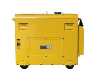 Générateur de soudage diesel portable à cadre ouvert refroidi par air TAVAS DG8000EW 6KW 9A 110-240V, haute efficacité, démarrage automatique 50/60Hz pour