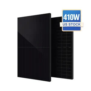 全黑双玻璃最新技术400瓦太阳能电池板光伏组件美国Tuv Ce Ul认证