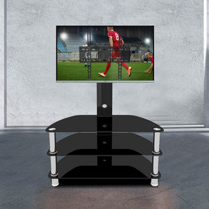 Armario de <span class=keywords><strong>TV</strong></span> giratorio para el hogar, mueble de salón con soporte de exhibición, estantes de vidrio, soporte de <span class=keywords><strong>tv</strong></span> de lujo, modelo novedoso - Product Image 6