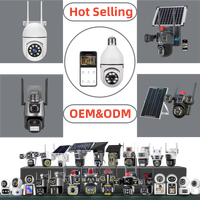 2024 cámara de seguridad 4G con energía Solar CCTV inalámbrico para exteriores con visión nocturna IR 1080P PIR detección de movimiento para granja/hogar Rural