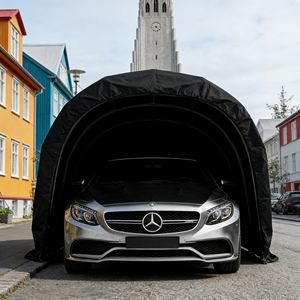 <span class=keywords><strong>Toldo</strong></span> Premium para Auto de 20 x 20, Cubierta Personalizada para Auto con Marco Metálico para Refugio Exterior - Product Image 1