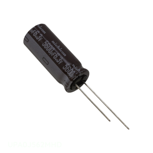 Condensador de Aluminio de Canal de Fabricante, Tipo Through Hole, 5600 uF, UPA0J562MHD, 5600UF, 20%, 6.3V, Radial - Product Image 1