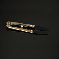 Ciseaux à fil géants Coupe-fil en forme de U Petits ciseaux pour point de croix Accessoire de couture pour bord de chaussure en acier