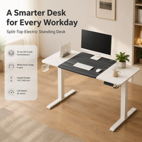 Bureau électrique silencieux AOR Home, bureau d'ordinateur, bureau d'apprentissage, design moderne, personnalisation, toutes les couleurs, vente en gros d'usine