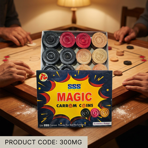 Juego de Monedas de Carrom Mágicas de 8 mm, Fichas de Madera Impresas Personalizadas, Juego de Mesa para Interiores, Set de Regalo Modelo Jr-ind-c35 Uttar Pradesh - Product Image 2
