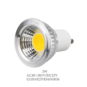 Design de mode Vente Populaire 3w Mr16 Gu10 <span class=keywords><strong>Led</strong></span> Lampe <span class=keywords><strong>led</strong></span> <span class=keywords><strong>ampoule</strong></span> <span class=keywords><strong>12v</strong></span> 220vCob Projecteur <span class=keywords><strong>Led</strong></span> Lumière - Product Image 4