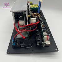 Module amplificateur audio numérique intégré pour karaoké, carte amplificateur de puissance HIFI 200 W avec USB et FM, idéal pour les enceintes portables