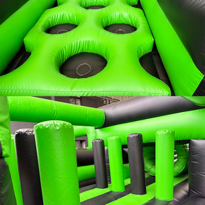 Circuito de Obstáculos Inflable de 72 Pies - Casa de Juegos Inflable para Patio Trasero con Tobogán, Escalada y Gateo para Niños y Adultos - Product Image 6