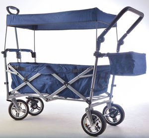 Equipamentos De Acampamento Carrinho De Piquenique Pesado Grande Inflável Rodas Carrinho De Trole Vagão Dobrável Dobrável Utlity Carrinho De Praia - Product Image 6