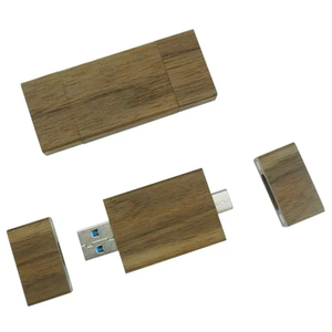 Đổi mới OTG gỗ loại C USB Key Flash Drive 1GB to256gb năng lực 2.0 & 3.0 USB Kim loại phong cách kinh doanh Pendrive USB bộ nhớ - Product Image 5