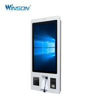 Terminal Punto de Venta con Pantalla Táctil Windows de 32 Pulgadas, Todo en Uno, Caja Registradora, Kiosco de Autoservicio