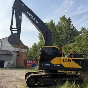 รถขุดตีนตะขาบ Volvo EC350DL มือสอง ขนาด 35 ตัน เครื่องขุดไฮดรอลิก สำหรับงานก่อสร้าง - Product Image 1