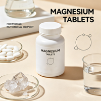 Comprimés de magnésium en vrac, marque privée OEM, complément alimentaire