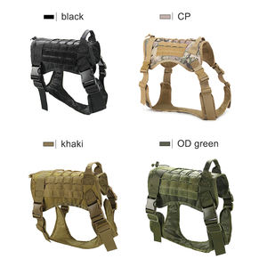 Harnais tactique léger et professionnel pour chien, grande taille, système Molle réglable, pour l'entraînement et le travail en extérieur - Product Image 3