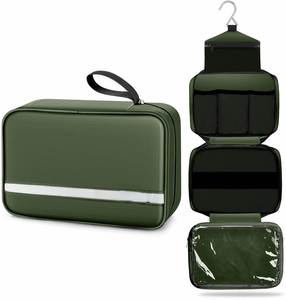 Grande trousse de toilette de voyage suspendue, organiseur d'hygiène avec 4 compartiments - Product Image 5
