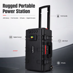 DC AC <b>Portable</b> Power Station Camping 2500W High Power Output Supply Marine Solar Battery Devices - Product Image 5