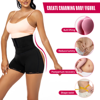 Ready Ship colombien Shapewear pour femmes 2in1 Wrap Bandage Waist Trainer Butt Lifter Hip Raise Shaper Fesses respirantes