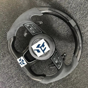 Volant de course personnalisé en fibre de carbone véritable Z Smart LED pour Seat <span class=keywords><strong>Cupra</strong></span> Leon Tavascan Terramar Formentor Born Ateca - Product Image 1