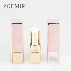 Ánh Sáng Màu Hồng Son Môi Rỗng Nhôm Kim Loại Biểu Tượng Tùy Chỉnh Rose Vàng Son Môi Ống Lip Balm <span class=keywords><strong>Container</strong></span> - Product Image 2