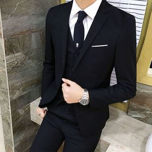 <span class=keywords><strong>Traje</strong></span> Formal <span class=keywords><strong>Gris</strong></span> <span class=keywords><strong>Claro</strong></span> y Negro al por Mayor, 3 Piezas, Blazer, <span class=keywords><strong>Chaleco</strong></span> y Pantalones, Corte Entallado, 2 Botones, Trajes de Hombre para Boda, Oficina, Negocios - Product Image 5