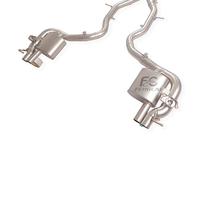 Système d'échappement Valvetronic Catback pour Mercedes-Benz CLE53 AMG 3.0T C236 2024+SS304, silencieux, amélioration des performances de l'échappement